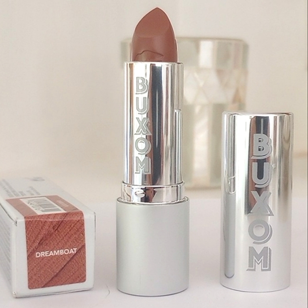 BUXOM DREAMBOAT '90s Nudes Full Force Plumping Lipstick  BNIB FS